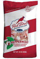 Red Bird Soft Mints – Resealable Bag of Classic Peppermint Puffs for Intentional Hosting and Everyday Use