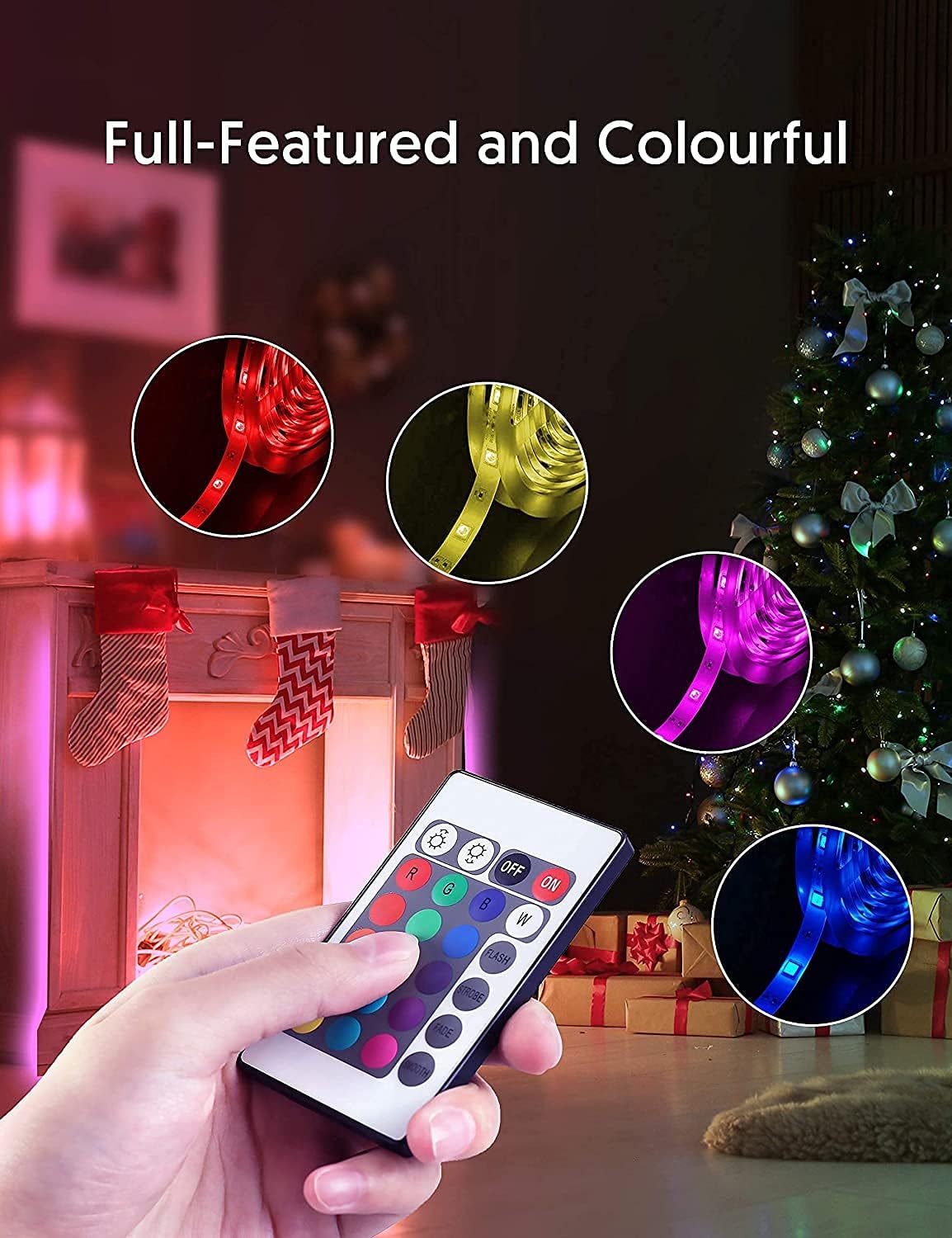 111111 Cuttable LED Strip – Tool-Free Under Shelf Lighting for Intentional, Uncluttered Rooms