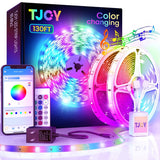 TJOY LED Strip Lights for Office Accent and Background Lighting – Consistent RGB Strip with App Control