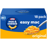 Kraft Easy Mac Original Macaroni & Cheese – Quick Kid-Friendly Dinner Side for Family Meals