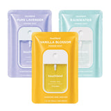 Touchland Juicy Trio Hydrating Hand Sanitizer Spray Set – Daily Aromatherapy Ritual, Curated Mood-Setting Mist Trio