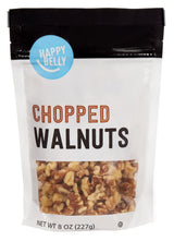 Happy Belly Chopped Walnuts for Birthday Gift for Home Bakers and Brownie Lovers, No Salt Added