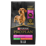 Purina Pro Plan Sensitive Skin and Stomach Salmon for Small Breeds – Elevated Daily Feeding with Real Salmon First, 4 lb Bag