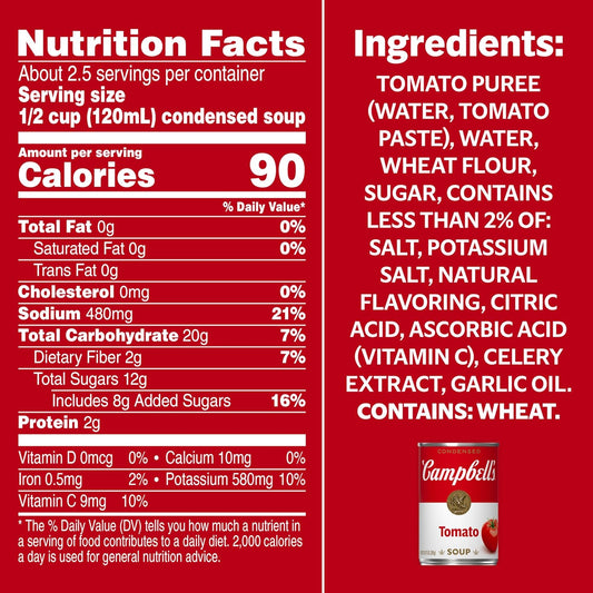 about 2.5 microwave-ready servings per can