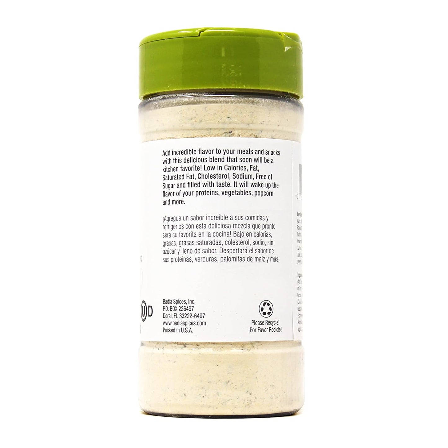 Badia Ranch Seasoning Powder, 5 oz – Outdoor Flavor Booster for Grilled Chicken, Steak, and Sides