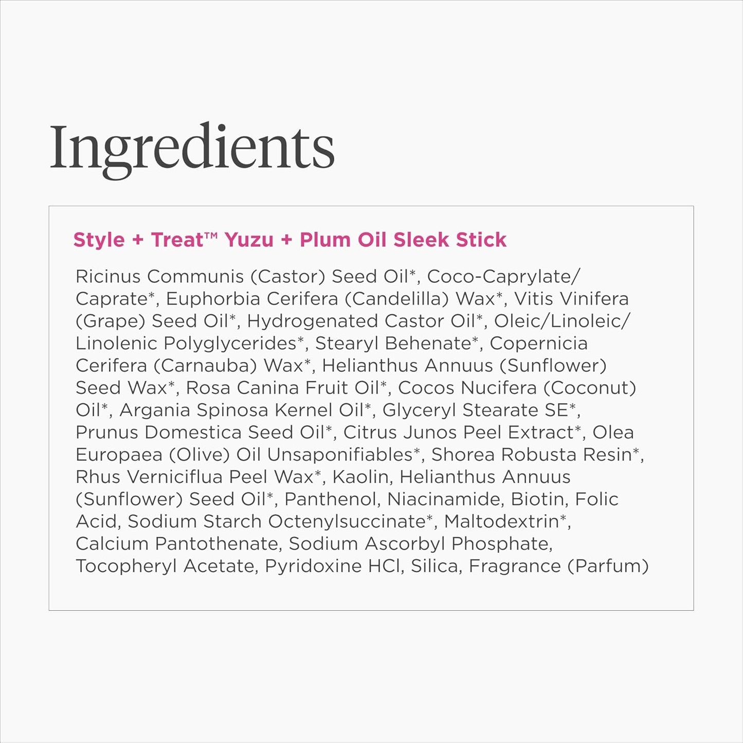 Briogeo Style + Treat Hair Styling Sleek Stick – Vegan Bedtime Ritual Balm for Smoothing Baby Hairs Before a Relaxing Evening