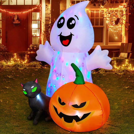 built-in bright white led lights for nighttime glow