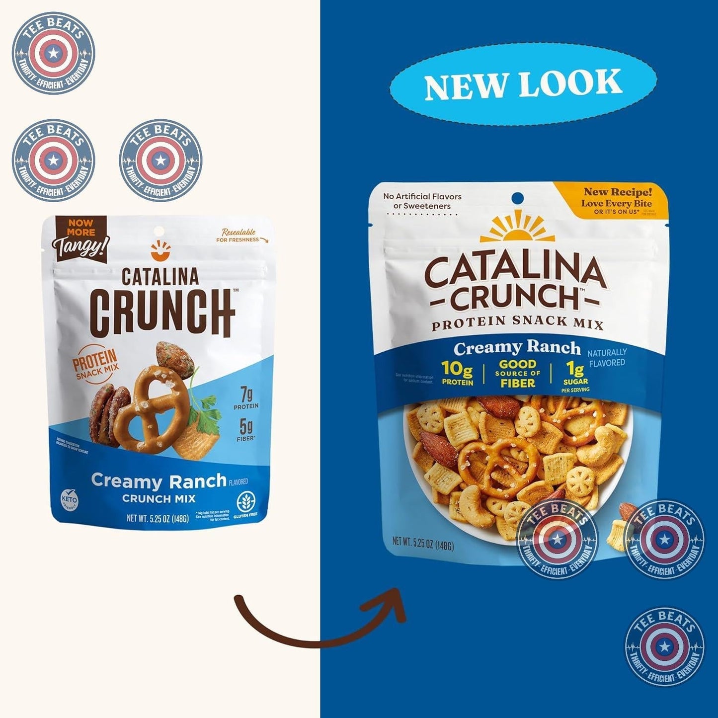 Catalina Crunch Protein Snack Mix - 10g Protein Office Snack Share That Won't Cause a Mid-Afternoon Sugar Crash