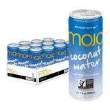 MOJO Coconut Water – Clean Wellness Hydration Ritual, 5 Electrolytes for Mindful Self-Care, 11.1 oz 12 Pack