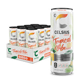 CELSIUS Functional Energy Assorted 12-Pack – Low-Sugar Wellness Alternative to Coffee for Self-Care Mornings