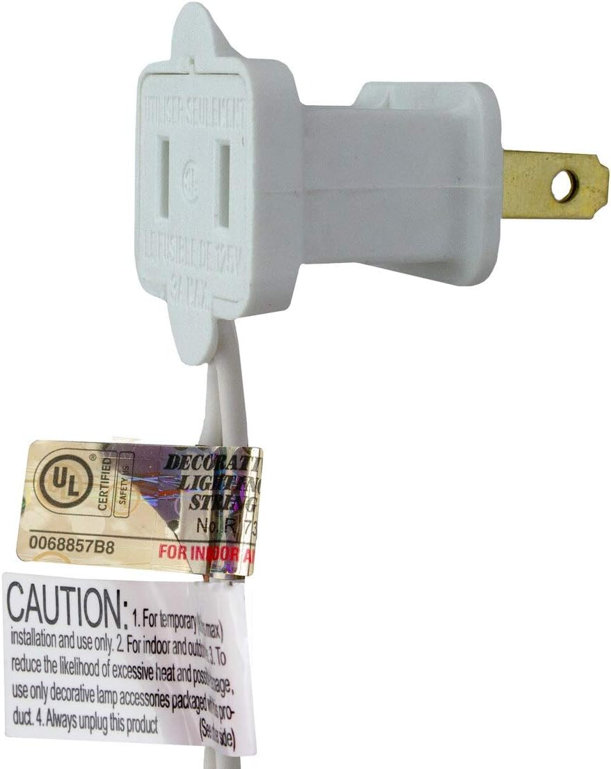 Christmas Co. Clear Bulb Incandescent Lights – Durable Holiday Lighting for Front Yard Displays