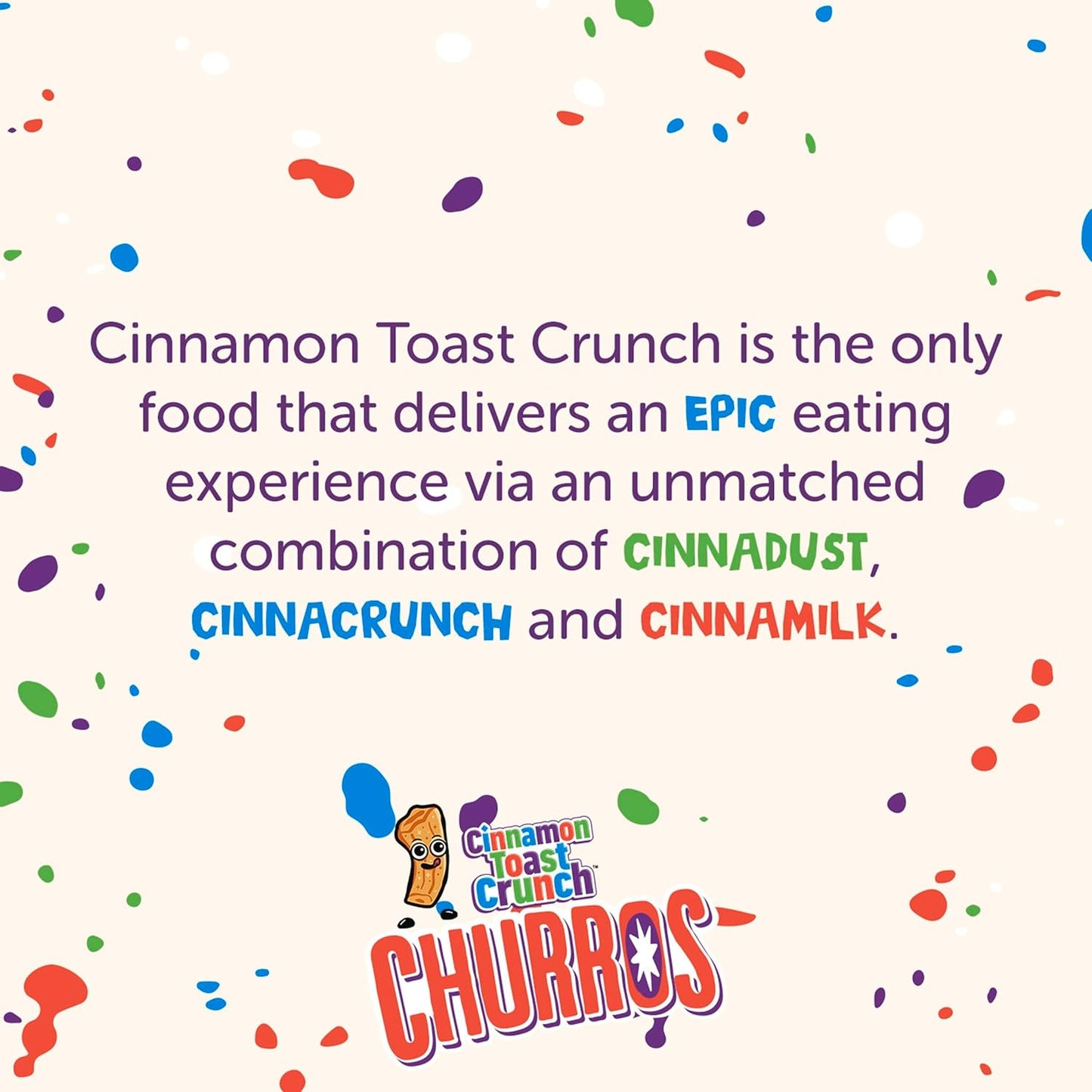 Cinnamon Toast Crunch Cereal – Yogurt and Ice Cream Topping for Balanced Treats, 32 oz Value Bag