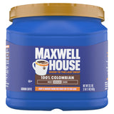 Maxwell House 100% Colombian Coffee 23.1oz Resealable Canister – Everyday Gift for the Coffee Lover in Your Life