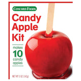 Concord Foods Candy Apple Kit – Bulk Red Candy Apple Mix for Carnival Concessions, County Fair Booths, and Fall Festival Stands