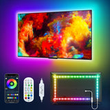 Daymeet LED Backlight Strip – Minimalist TV Ambient Light for Clean Living Spaces, Single-Cable USB Design