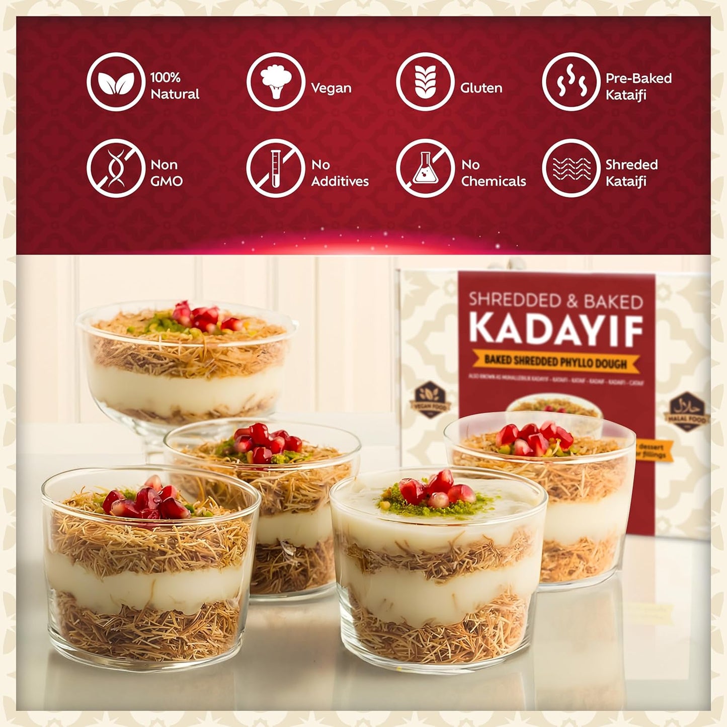 Eastanbul Plain Kataifi Threads – Honest Turkish Dough with Nothing Extra for Intentional, Minimalist Cooking