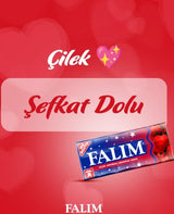 Falim Sugarless Strawberry Gum – Neutral Everyday Chew for Less-Is-More Lifestyles