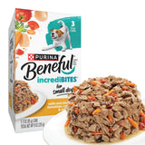 Beneful IncrediBites Wet Dog Food Variety Pack – No Artificial Colors Safe for Sensitive Family Pets, 30 Small Breed 3 oz Cans
