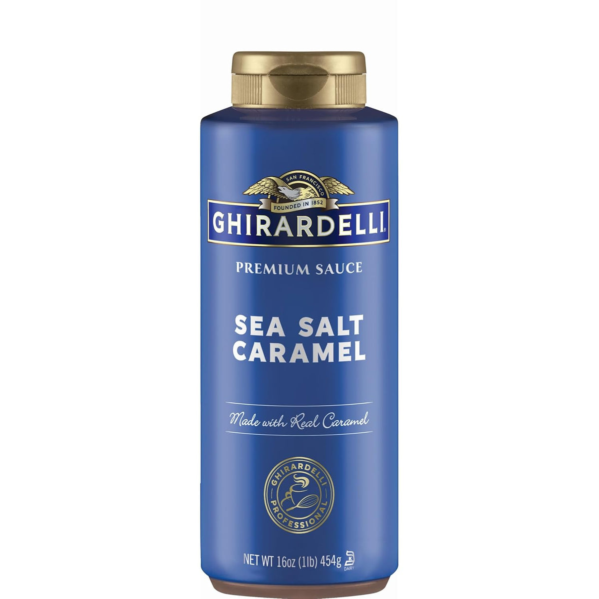 Ghirardelli Caramel Sauce Squeeze Bottle – All-Purpose Sauce for Pancakes, Lattes, and Ice Cream