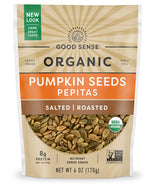 Good Sense Organic Pepitas – Lightly Salted Snack for Picnics, Park Days, and Open-Air Meals