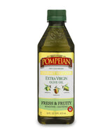 Pompeian Gourmet Selection Extra Virgin Olive Oil – Artisan Imported EVOO, Elegant 24 oz Bottle Presentation for Upscale Entertaining