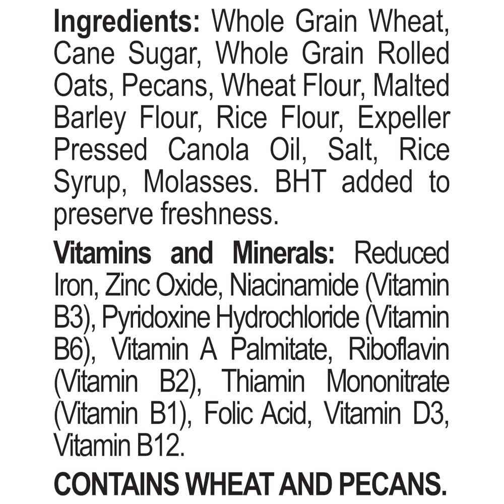 Great Grains Crunchy Pecans Cereal – Wholesome Crunchy Cereal for Family Morning Routines