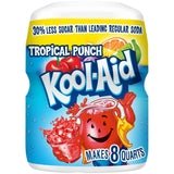 Kool-Aid Tropical Punch 19 oz Canister – Refreshing Party Drink for Outdoor Gatherings