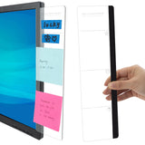Acedot Acrylic Monitor Memo Board Set of 2 Thoughtful Desk Gift for Coworkers and Friends