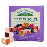 Liberty Orchards Berry Delights – Corporate Gifting Classic for Diverse Teams, Allergy-Friendly Berry & Nut Confection Box 10 Oz