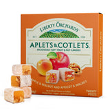 Liberty Orchards Aplets & Cotlets Turkish Delight Box – Stocking Stuffer & Office Secret Santa Exchange Treat