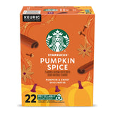 Starbucks Pumpkin Spice Flavored K-Cups – Elegant Seasonal Gift for Women Who Love Fall, Thanksgiving Brunch Hostess Present