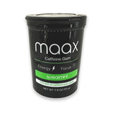 Maax Caffeine Energy Gum | Afternoon Slump Fix for Open-Plan Offices | 125mg Spearmint, 25 Pieces