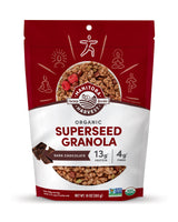 Manitoba Harvest Organic Superseed Granola – Portable Dark Chocolate Trail Snack for Hiking Daypacks and Campfire Breakfasts