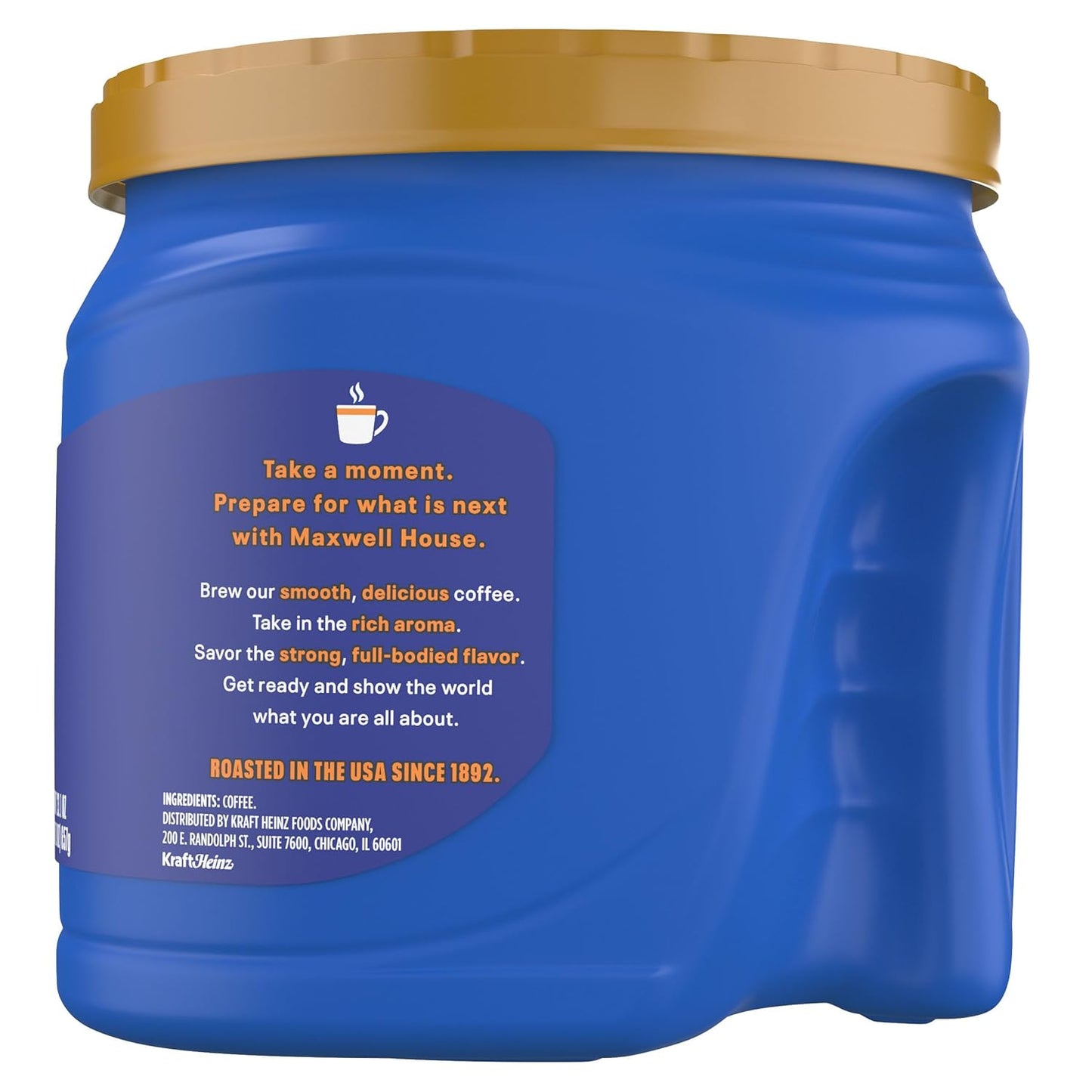 Maxwell House 100% Colombian Coffee 23.1oz Resealable Canister – Everyday Gift for the Coffee Lover in Your Life