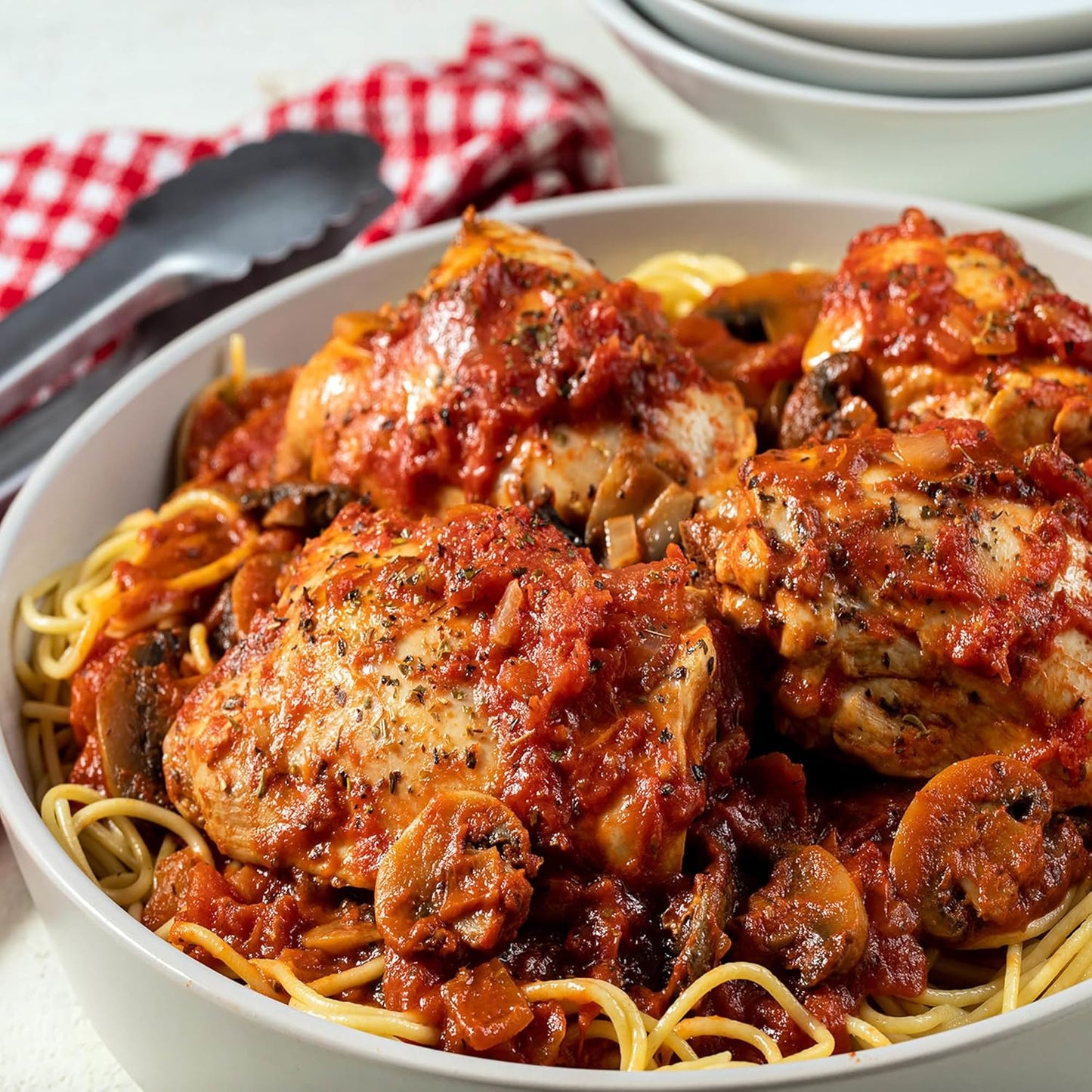 McCormick Italian Mushroom Spaghetti Sauce Mix – Wholesome Pasta Night Made Simple for Health-Conscious Families, 15-Minute Recipe