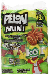Pelon Pelo Rico Authentic Tamarind Mini Push-Ups – Care Package Surprise for College Students Abroad
