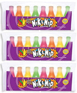 Nik-L-Nip Mini Drinks Candy – Vintage Candy Stocking Stuffer and Small Care Package Treat, 3-Pack