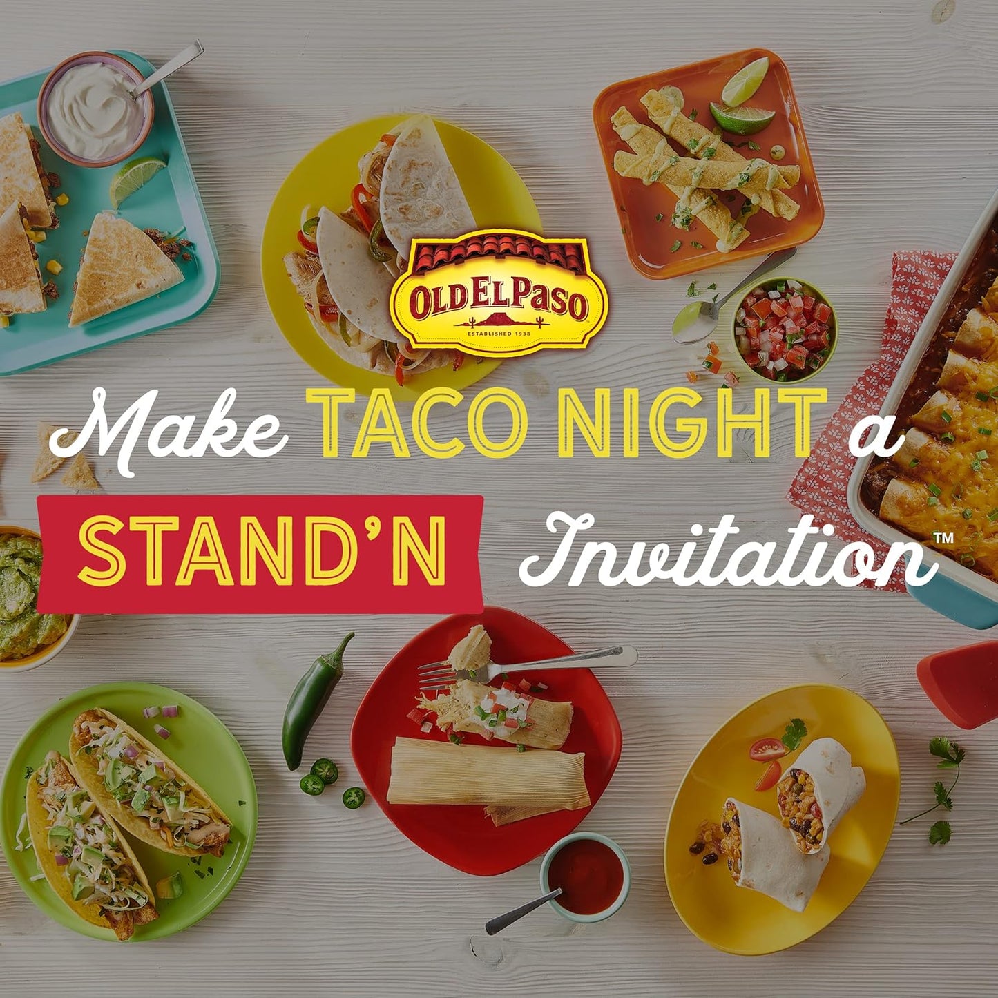 Old El Paso Taco Dinner Kit, Crunchy – Ready-in-Minutes Dinner Kit for Hectic Weeknight Schedules