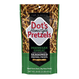 Dot's Pretzels Parmesan Garlic Twists – Ready-to-Give Snack Gift for Coworkers, Teachers, and Neighbors, 1.6oz Single-Serve Pack of 10
