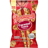 Popcornopolis Caramel Popcorn – Thoughtful Housewarming and Holiday Present for Snack Lovers, 9.5 oz Sharing Pouch