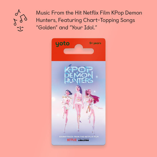 pre-loaded soundtrack from the netflix film kpop demon hunters, including 'golden' and 'your idol'