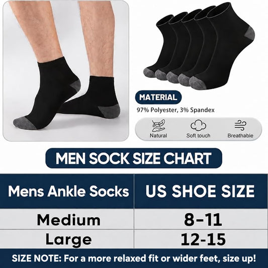 quarter (ankle) cut length that stays hidden in low-top shoes