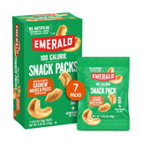 Emerald Nuts Roasted and Salted Cashews 7ct – Durable Portable Snack for Commuter Tote, Car Cup Holder, and Outdoor Adventures