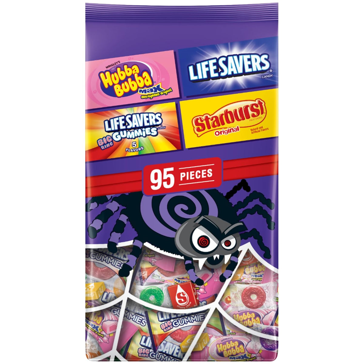 SKITTLES Bulk Fun Size Candy Variety – Office Pantry Restock, Reception Welcome Bowl & Team Meeting Treats, 20.13 oz