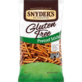 Snyder's of Hanover Gluten Free Pretzels – Sturdy Crowd-Friendly Crunch for Tailgates and Outdoor Entertaining, 8 oz