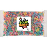 SOUR PATCH KIDS Soft & Chewy Gummy Candy, Bulk Candy 5 lb – Parent-Approved Trick-or-Treat Bowl Supply
