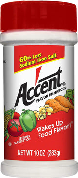 Ac'cent All Natural Flavor Enhancer for Clean Label Pantry Routines, Reduced Sodium Seasoning for Everyday Wellness Kitchens