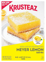 Krusteaz Meyer Lemon Bar Mix – Make-Ahead Dessert for Church Potlucks, Bake Night Before and Refrigerate