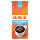 Dunkin' Flavored Ground Coffee – Calming Daily Ritual Cup for Wellness Routine, French Vanilla & Hazelnut