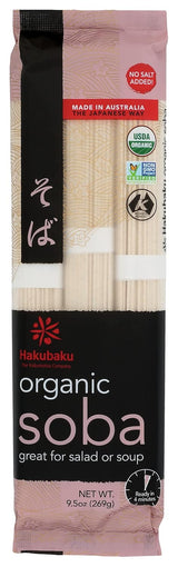 Hakubaku Organic Soba – Holiday Gift Basket Staple for Busy Professionals Who Cook